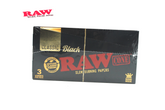 RAW- CLASSIC BLACK CONES| KING SIZE